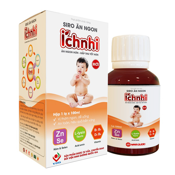 Siro Ăn Ngon Ích Nhi 100ml